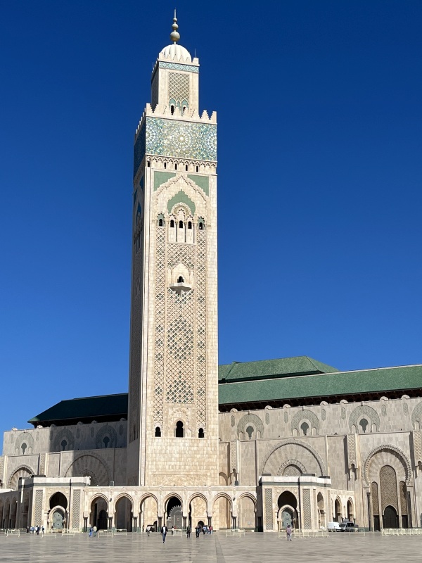 Minarett Hasan-II.-Moschee in Casablanca