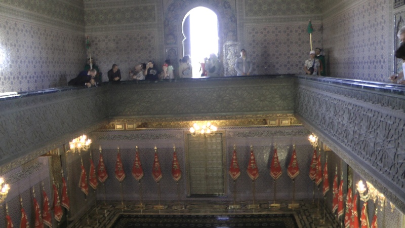 Zugang Mausoleum Mohamed V.