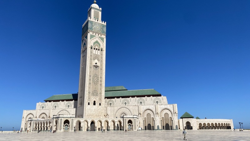 Hasan-II.-Moschee in Casablanca