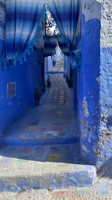 Gasse Medina Chefchaouen