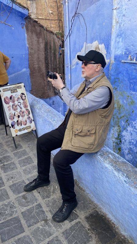 Gerd in Gasse Medina Chefchaouen