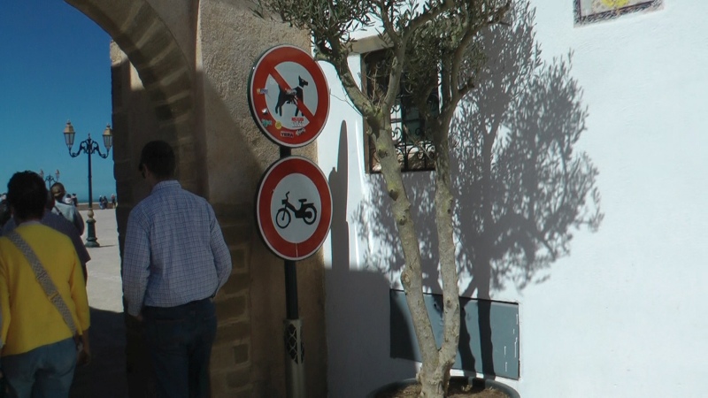 Durchgang zur Kasbah des Oudayas in Rabat